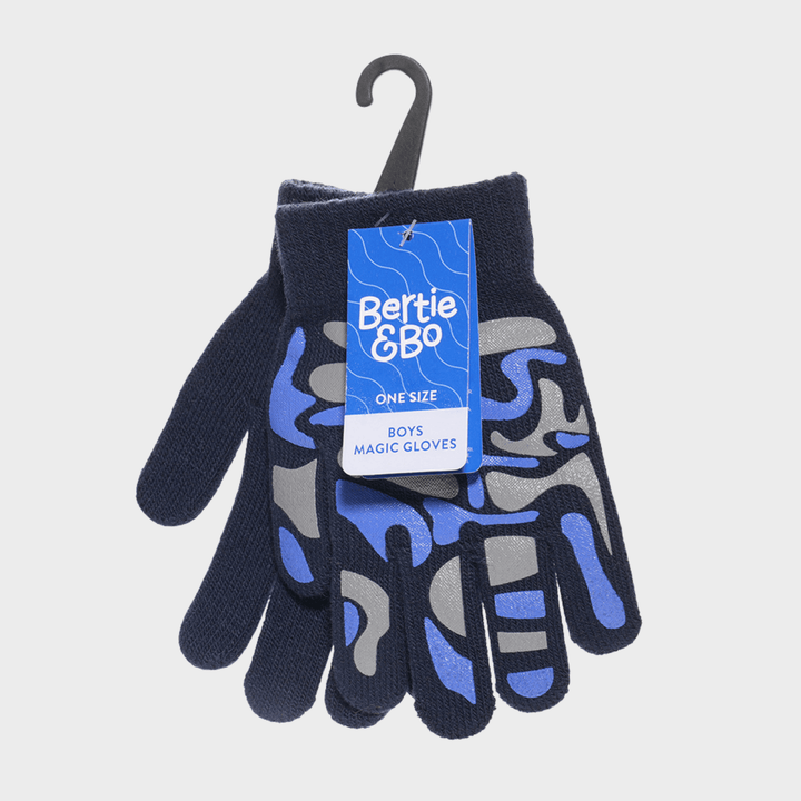 Boys Thermal Camouflage Gripper Gloves - 1 pair from You Know Who's