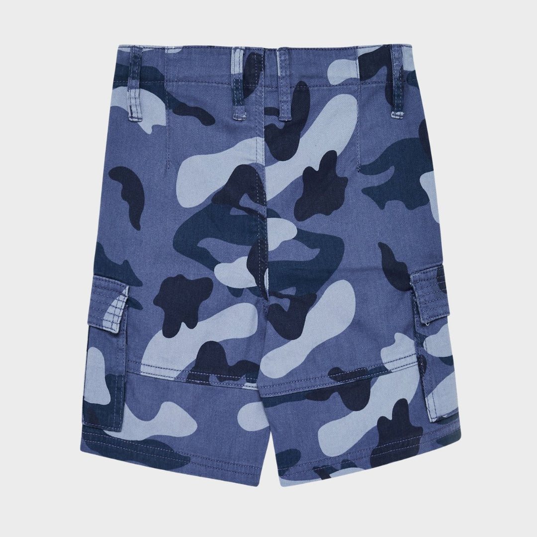 Boys Threadbare Navy Camo Shorts from You Know Who's