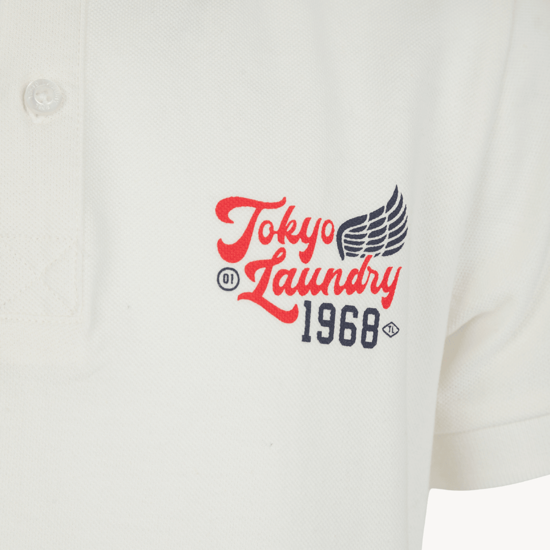 Boys White Polo Shirt from You Know Who's