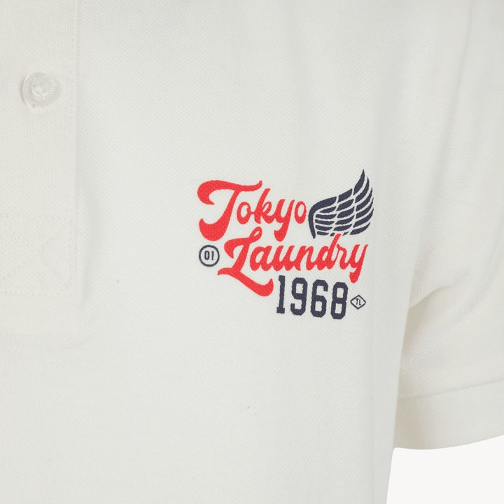 Boys White Polo Shirt from You Know Who's