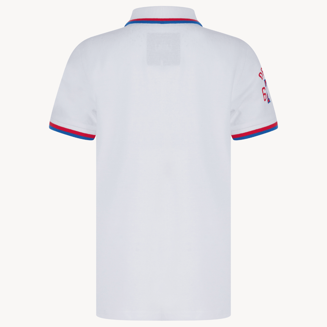 Boys White Tokyo Laundry Polo Shirt from You Know Who's