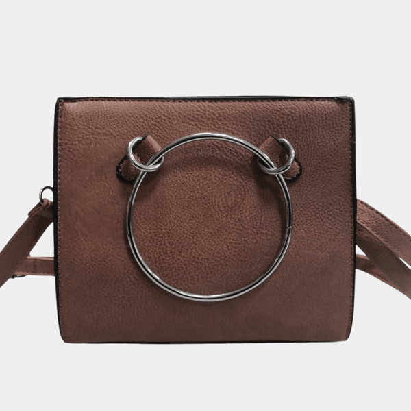 Brown Ring Handle Bag from You Know Who's