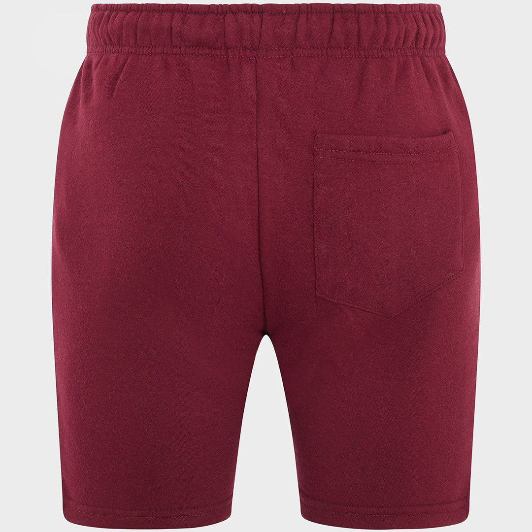 Burgundy 2 Pocket Zip Shorts from You Know Who's