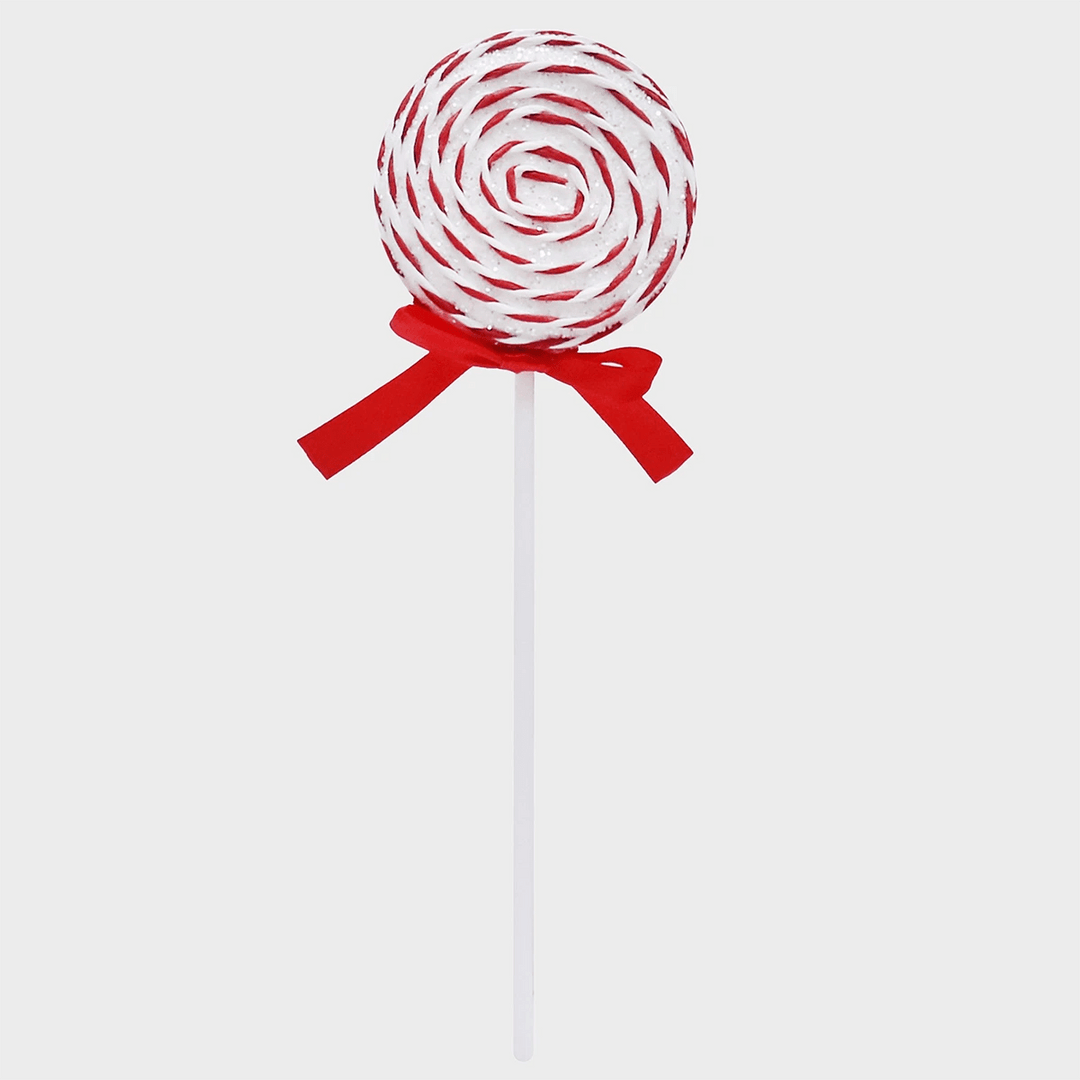 Candy Cane Lollipop Pick 27cm from You Know Who's