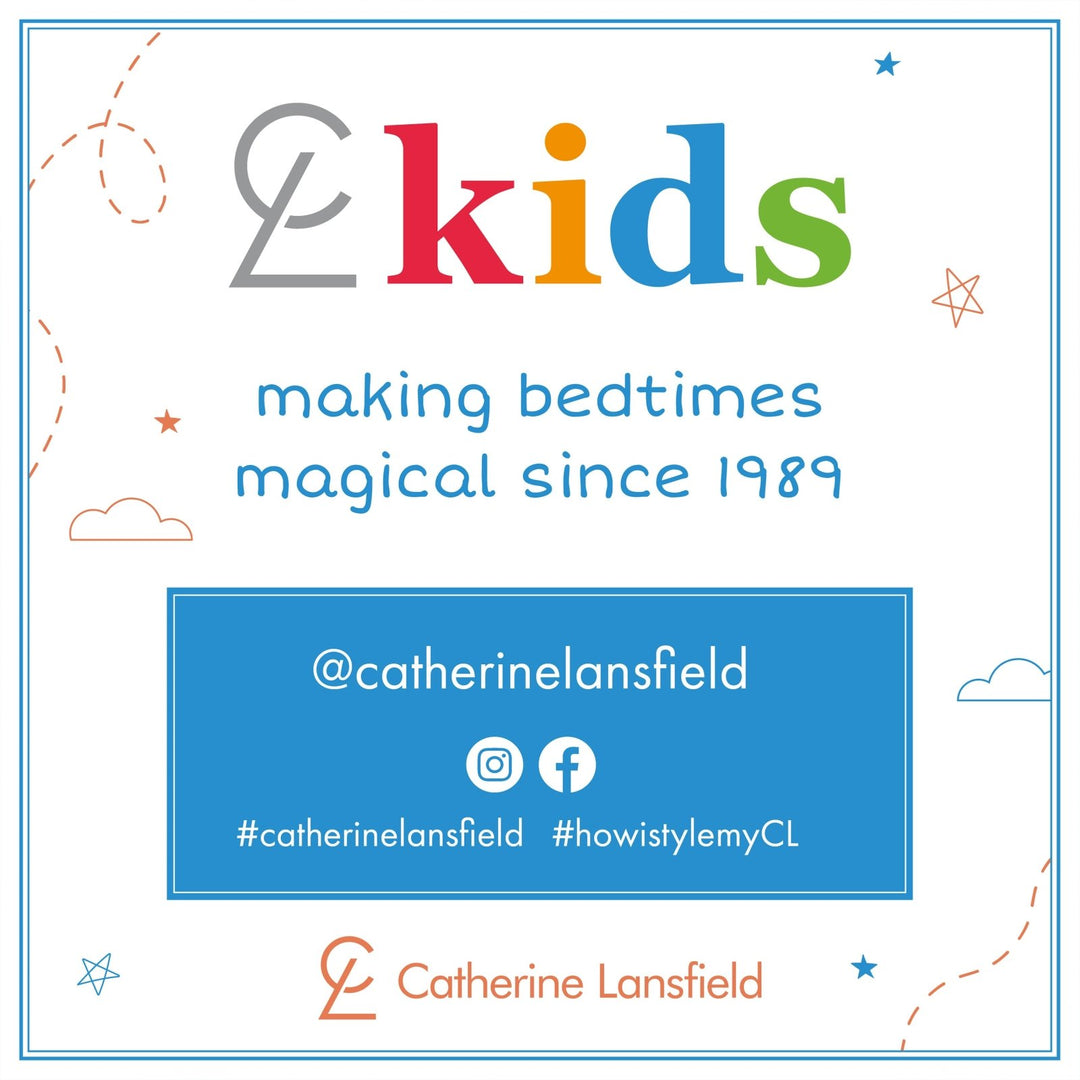 Catherine Lansfield Blue Ombre Stars Fitted Sheets from You Know Who's