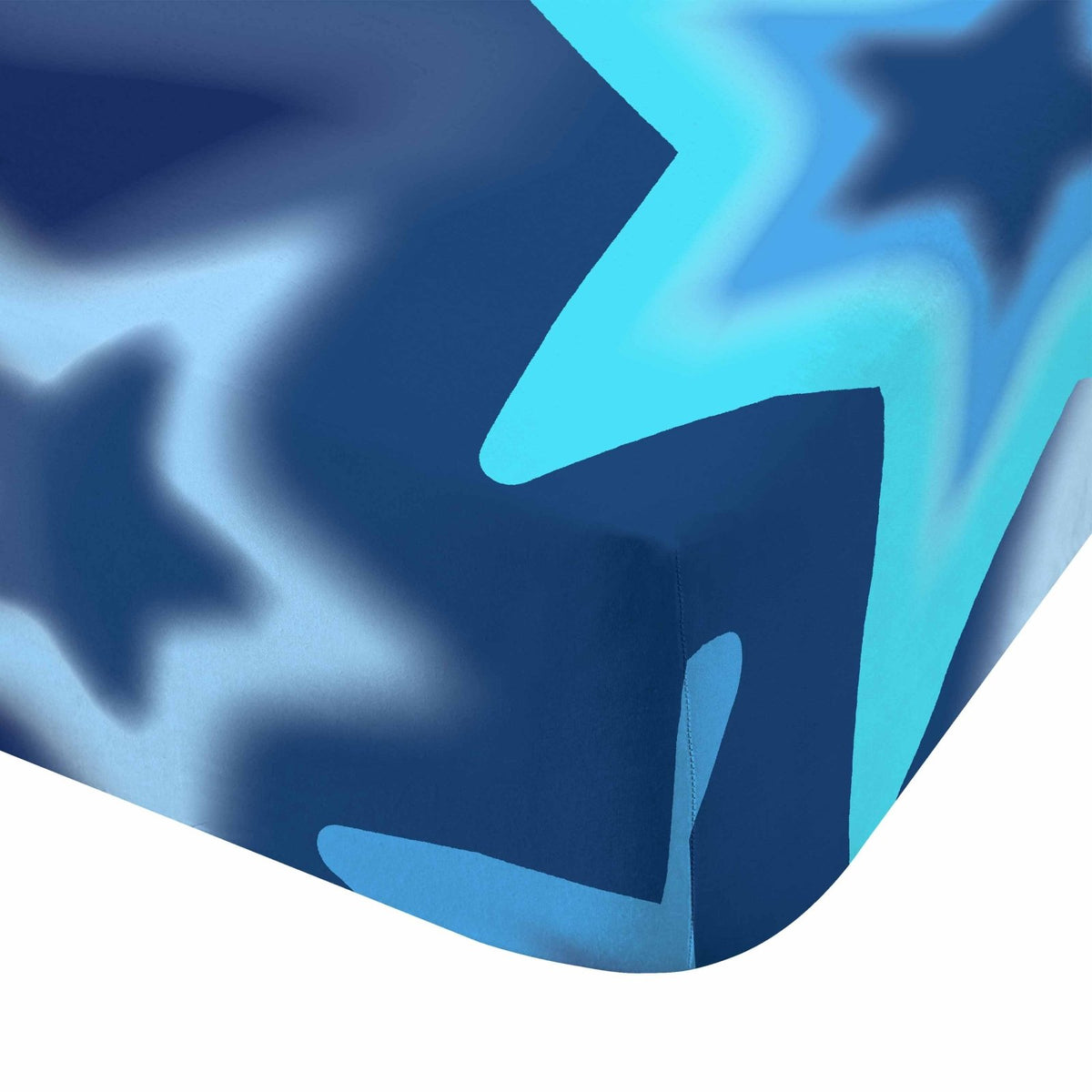 Catherine Lansfield Blue Ombre Stars Fitted Sheets from You Know Who's