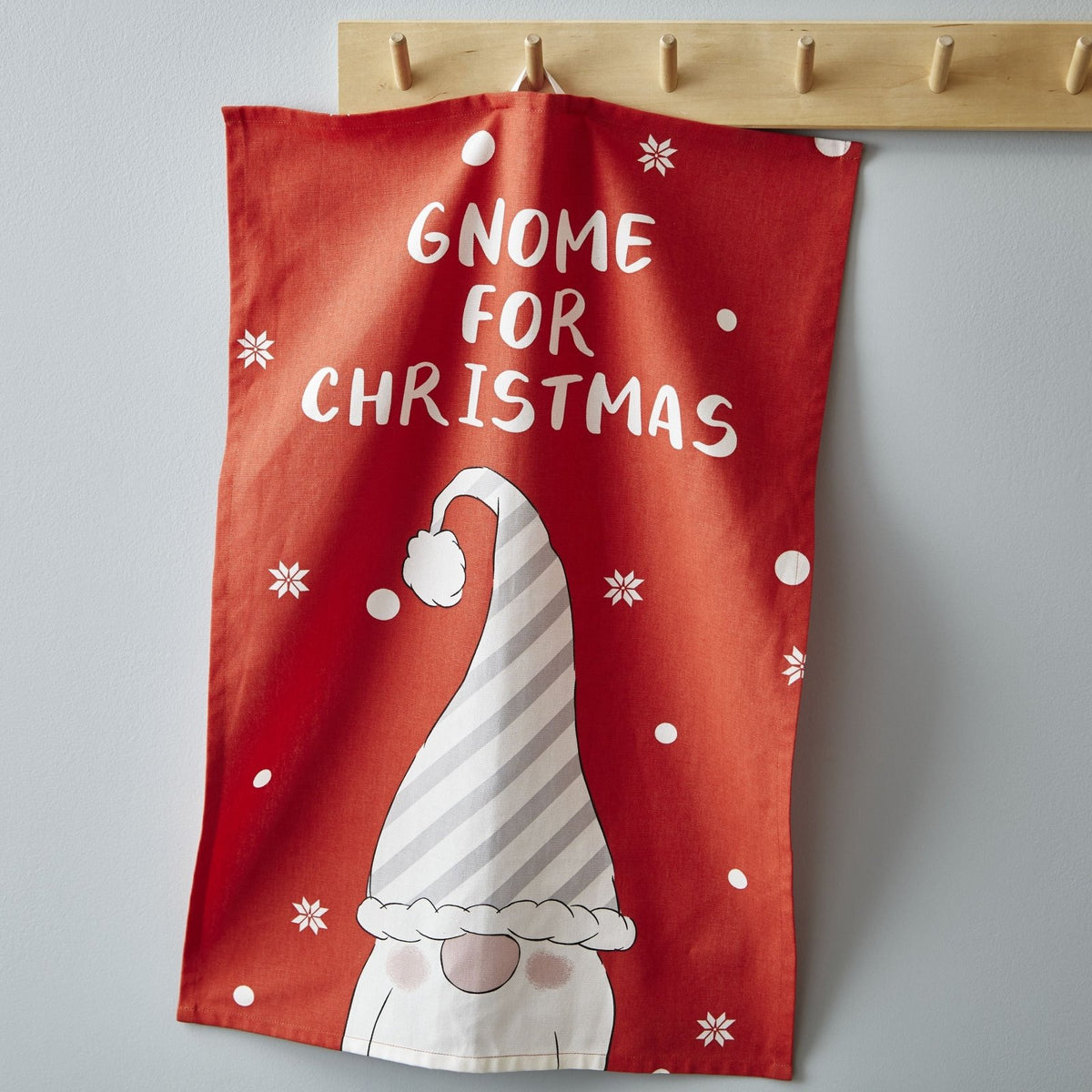 Catherine Lansfield Christmas Gnome 2pk Tea Towels from You Know Who's
