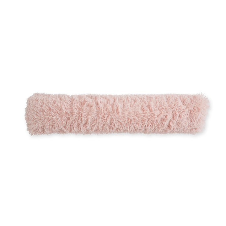 Catherine Lansfield Cuddle Shaggy Draught Excluder Pink from You Know Who's