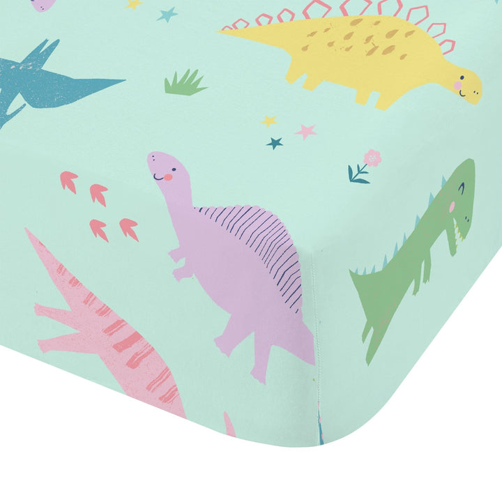 Catherine Lansfield Dinosaur Fitted Sheet from You Know Who's