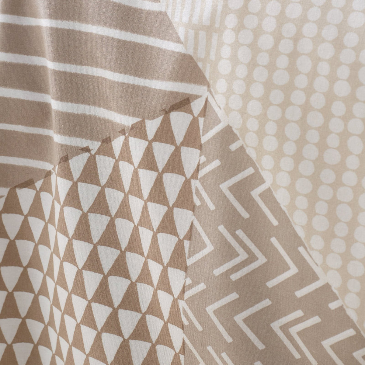 Catherine Lansfield Larsson Geo Natural Quilt Set from You Know Who's
