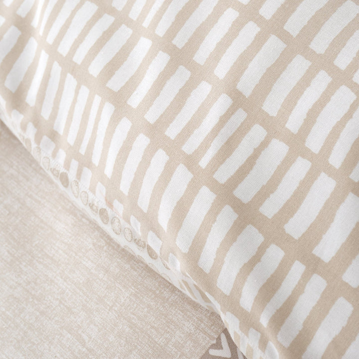 Catherine Lansfield Larsson Geo Natural Quilt Set from You Know Who's