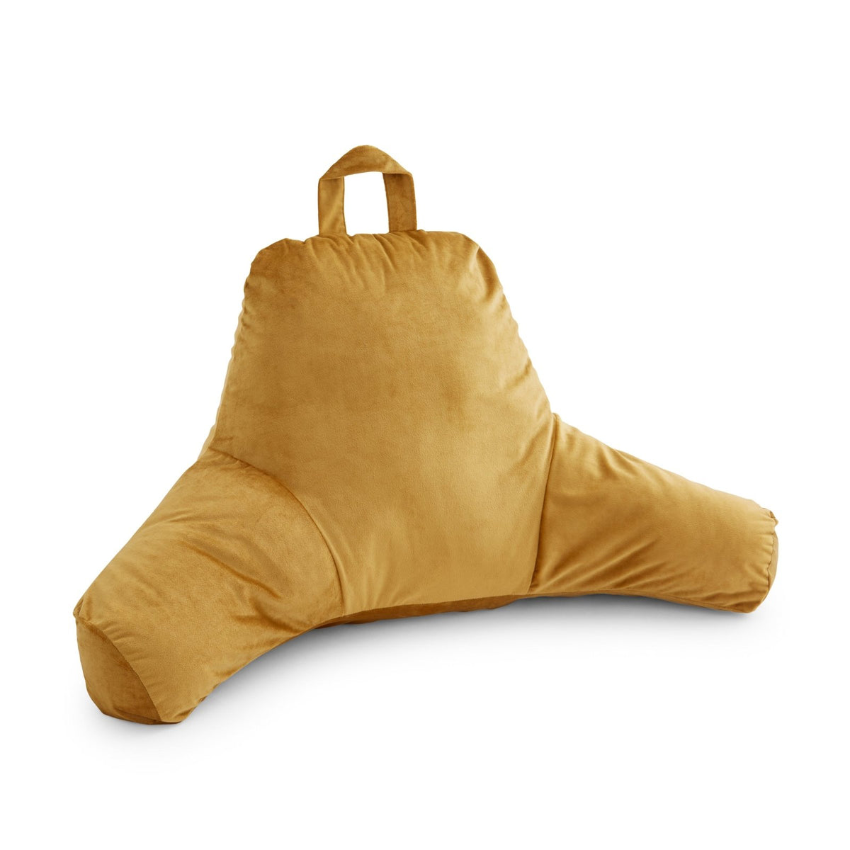 Catherine Lansfield Matt Velvet Cuddle Cushion Ochre from You Know Who's
