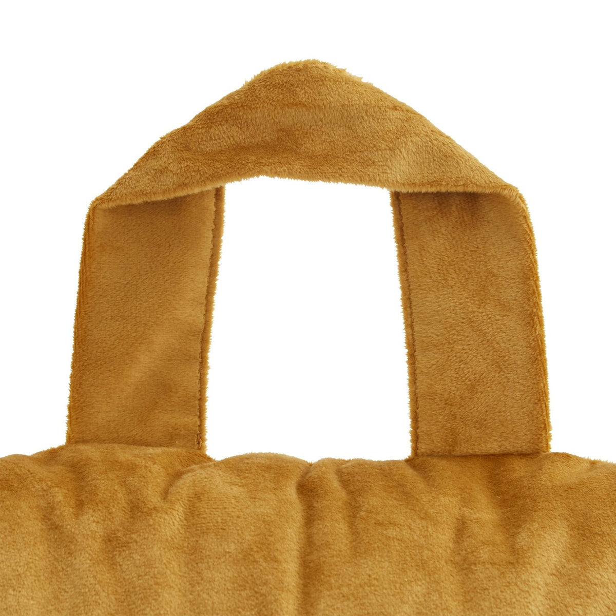 Catherine Lansfield Matt Velvet Cuddle Cushion Ochre from You Know Who's