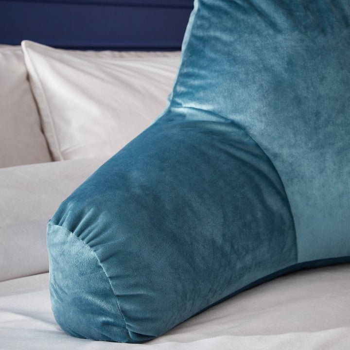 Catherine Lansfield Matt Velvet Cuddle Cushion Teal from You Know Who's