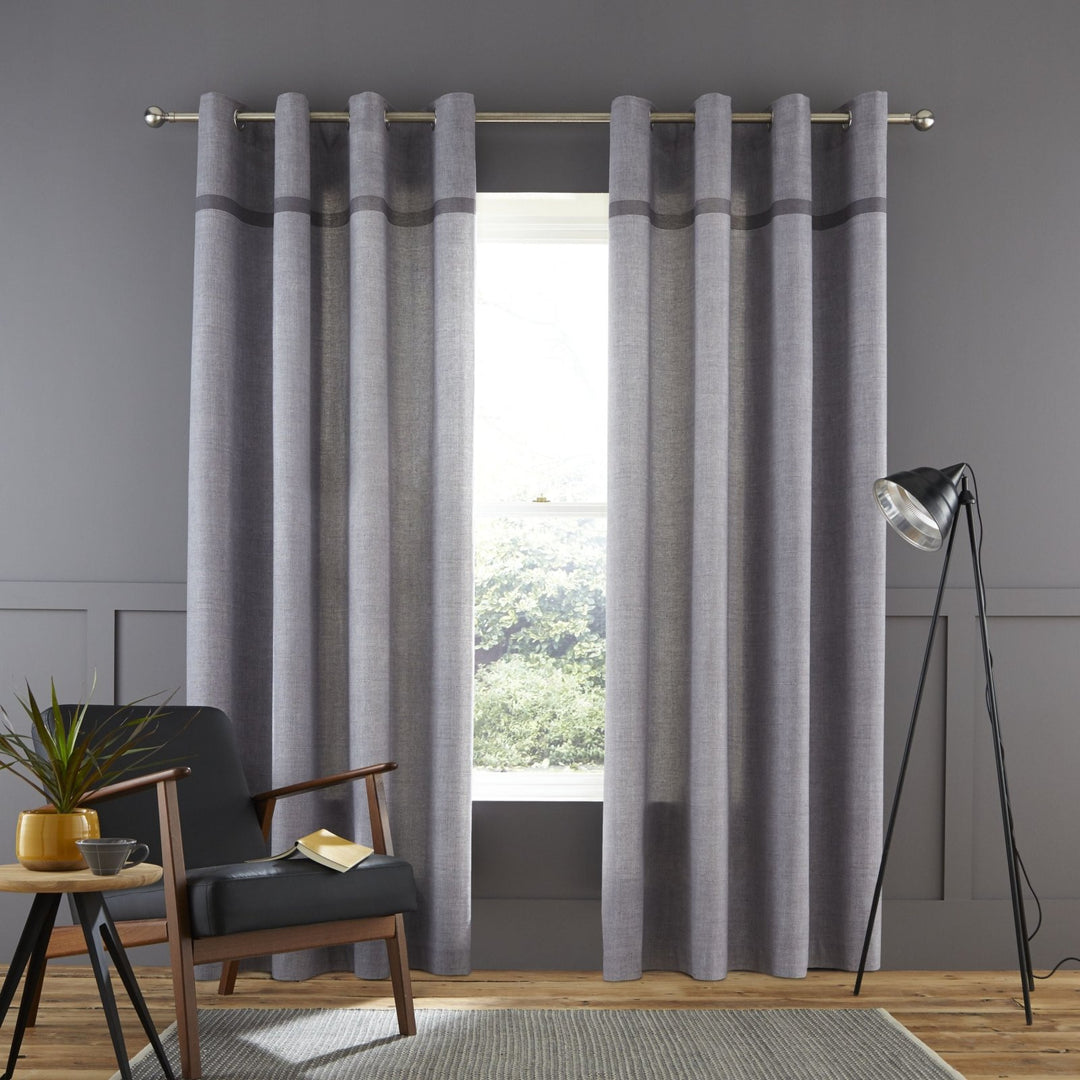 Catherine Lansfield Melville Woven Curtains from You Know Who's