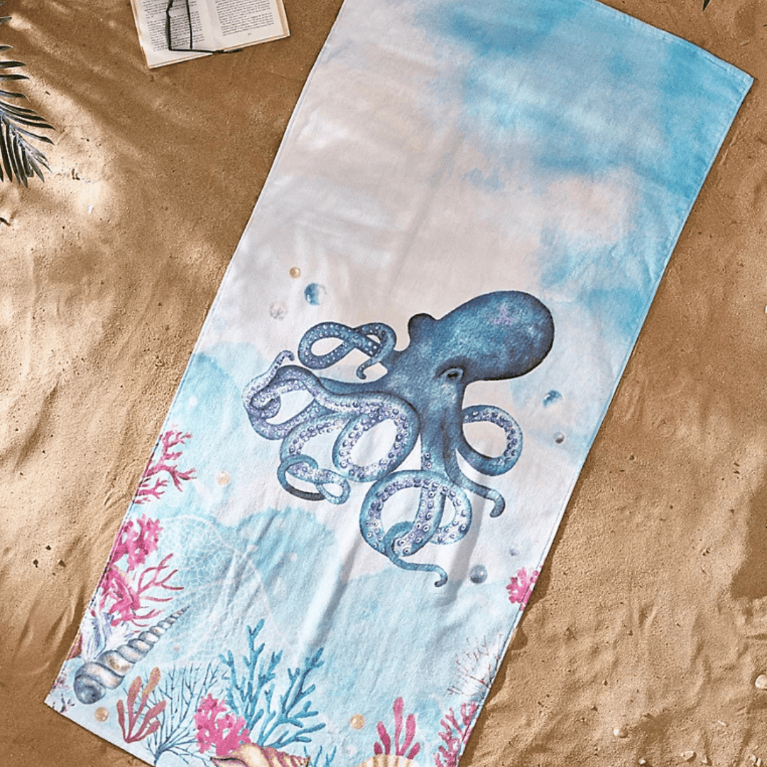 Catherine Lansfield Octopus Beach Towel from You Know Who's