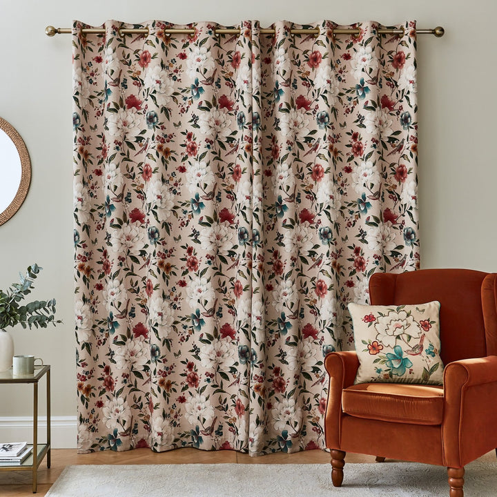 Catherine Lansfield Pippa Floral Curtains from You Know Who's