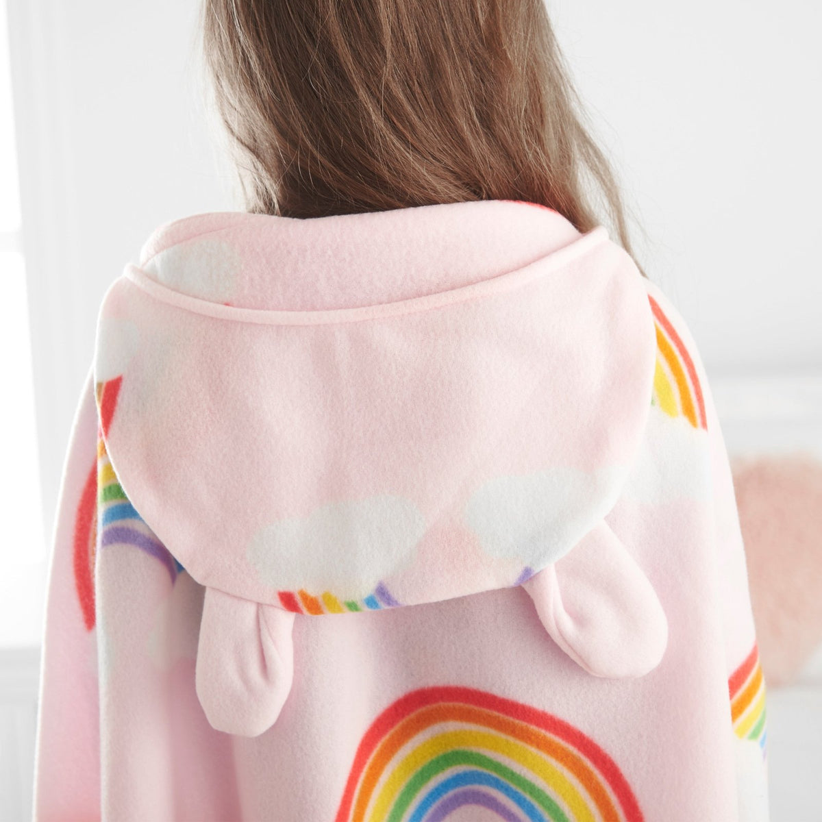 Catherine Lansfield Rainbow Hearts Hooded Fleece from You Know Who's