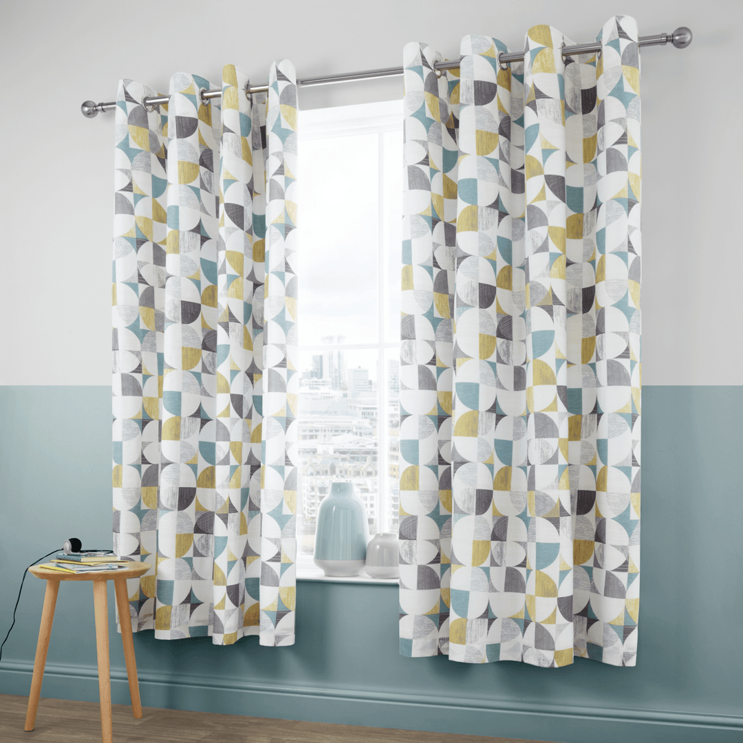 Catherine Lansfield Retro Circle Curtains from You Know Who's
