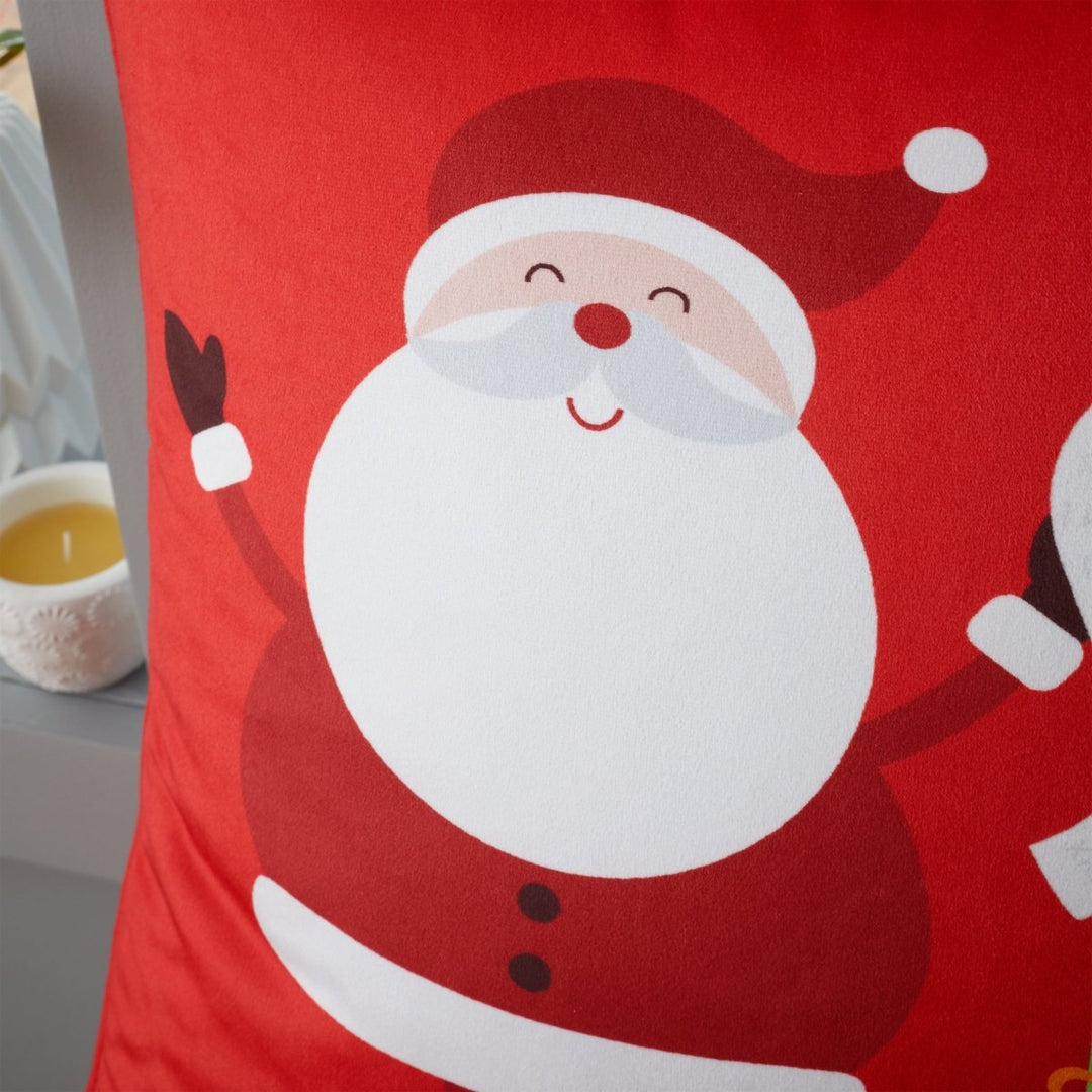 Catherine Lansfield Santa Cushion (43cm x 43cm) from You Know Who's