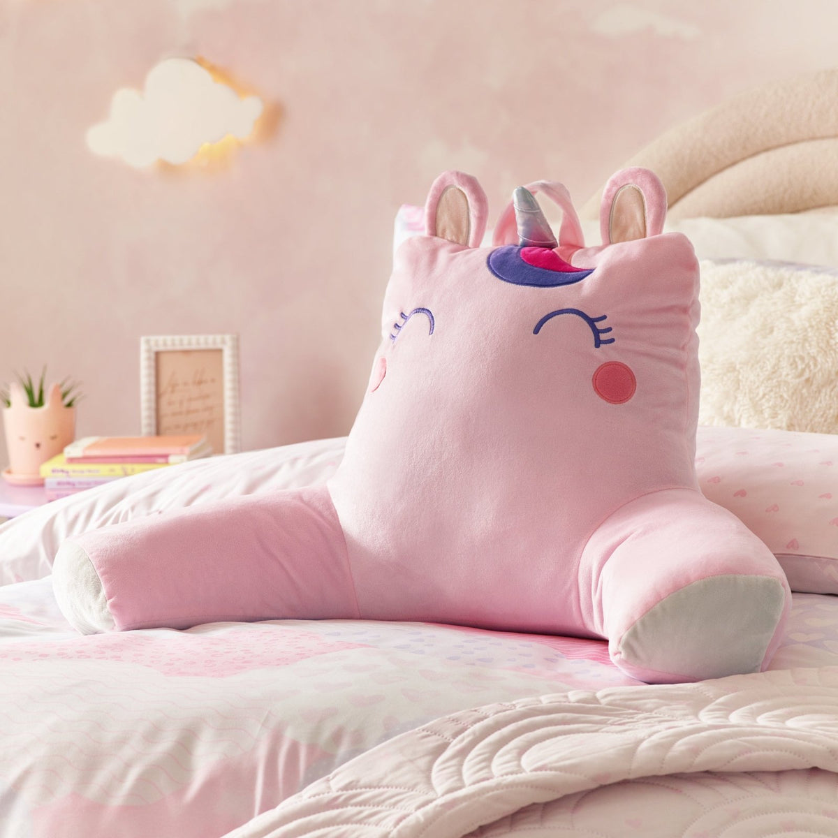 Catherine Lansfield Sparkle Unicorn Cuddle Chair from You Know Who's