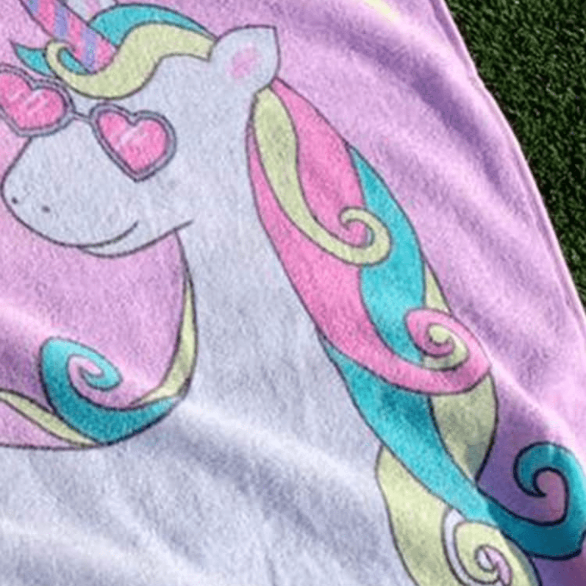 Catherine Lansfield Summer Unicorn Multi Beach Towel from You Know Who's