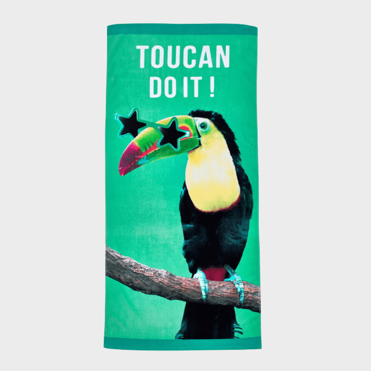 Catherine Lansfield Toucan Do It Beach Towel from You Know Who's