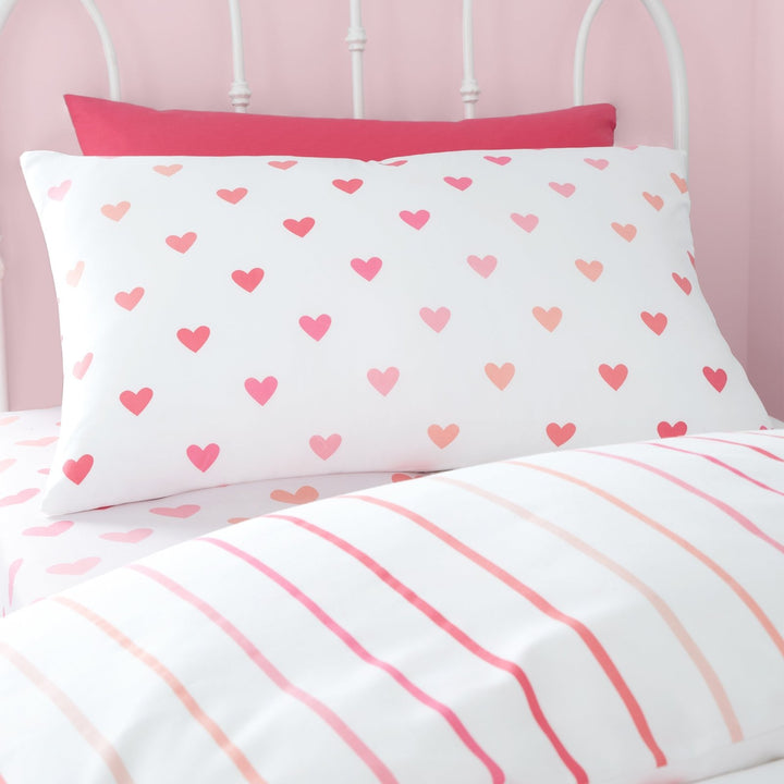 Catherine Lansfield Twin Pack Heart Duvet Set from You Know Who's