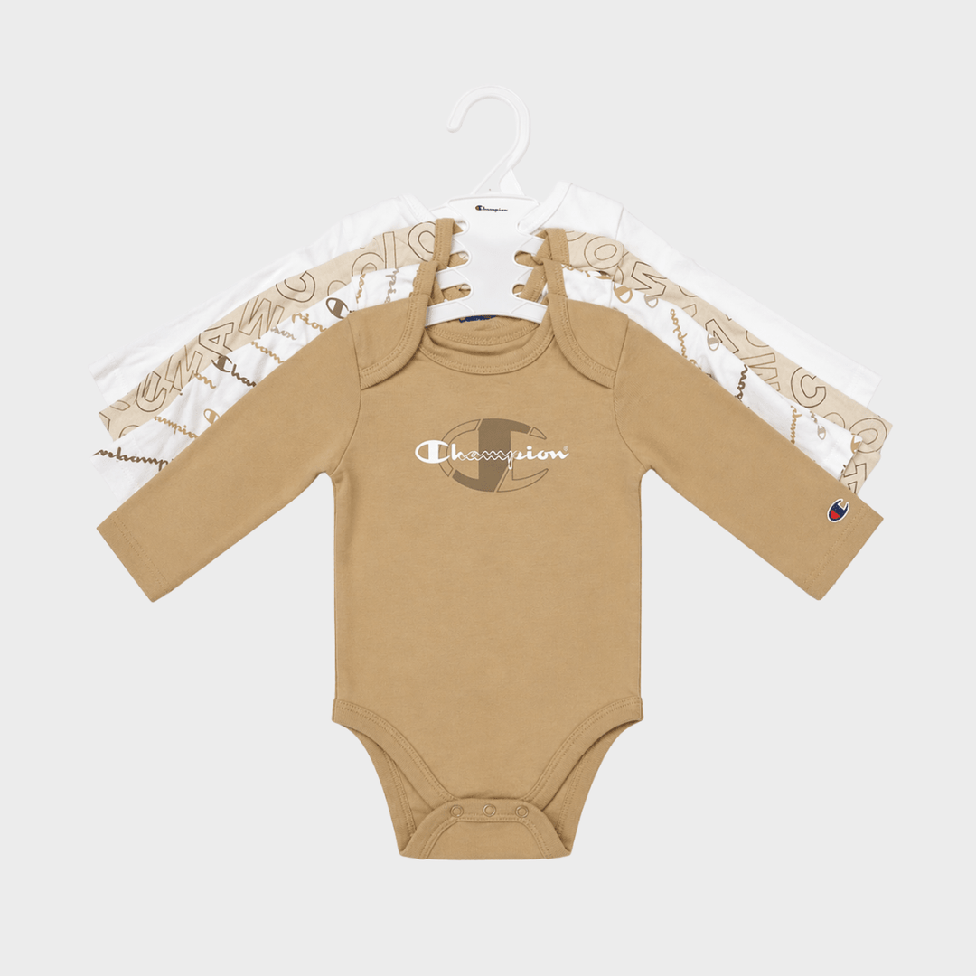Champion 4 pack bodysuits from You Know Who's