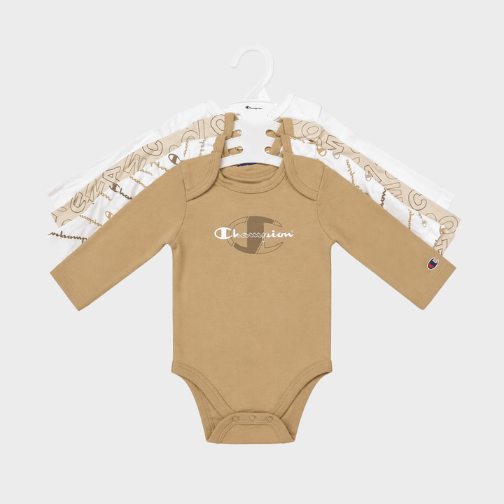 Champion 4 pack bodysuits from You Know Who's