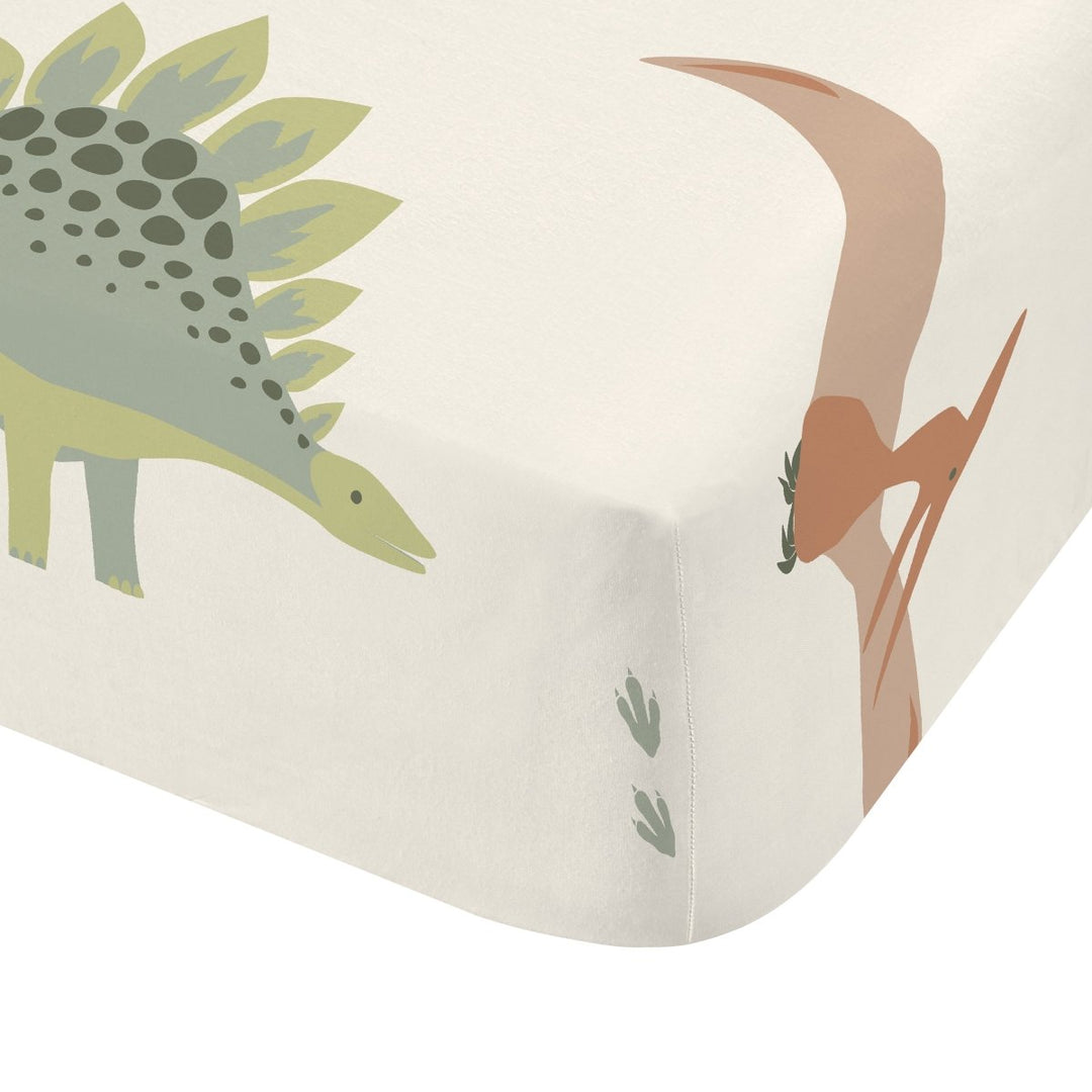 Chapter B Dinosaur Fitted Sheet from You Know Who's