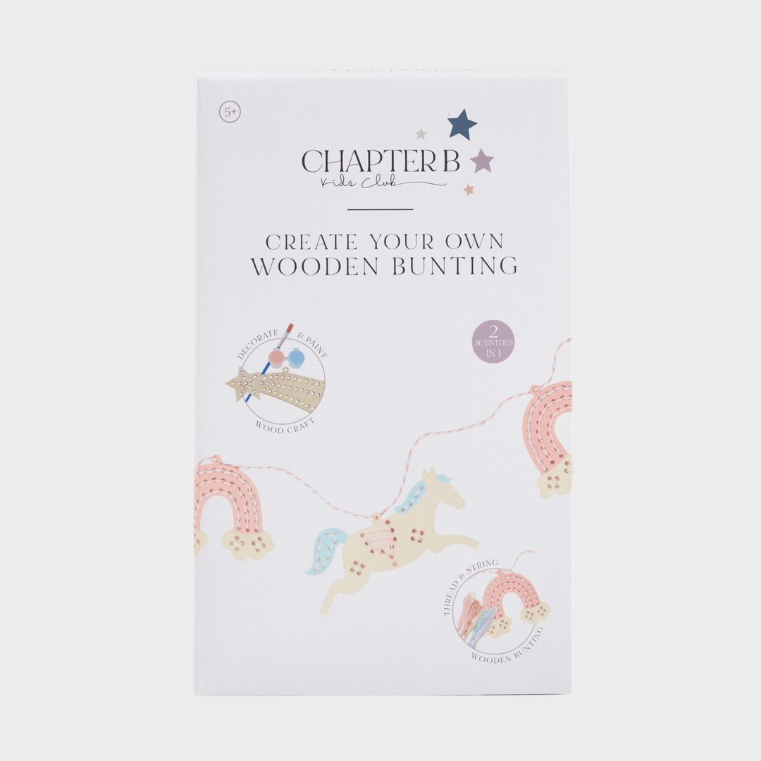 Chapter B Sew Your Own Wooden Bunting from You Know Who's