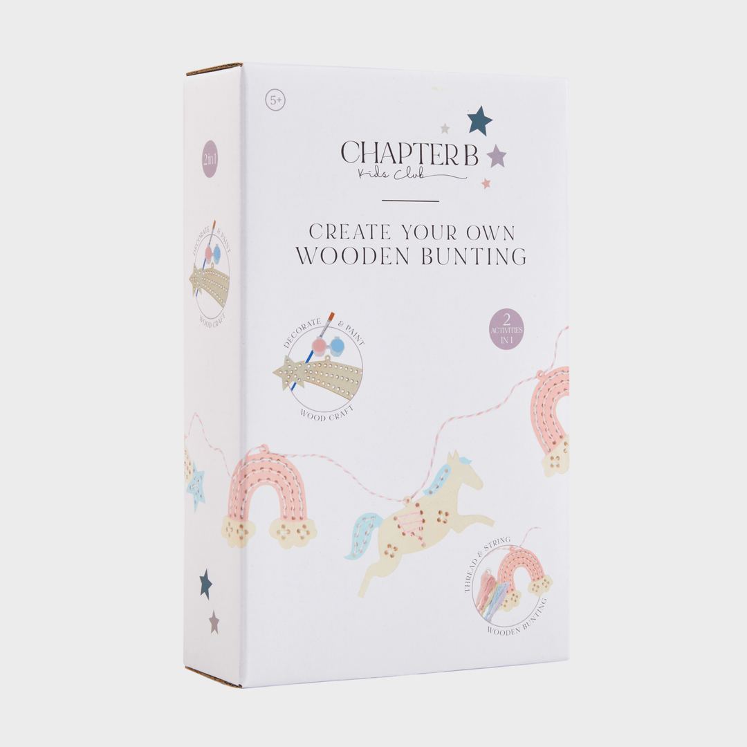 Chapter B Sew Your Own Wooden Bunting from You Know Who's