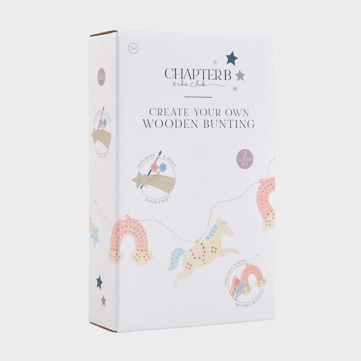 Chapter B Sew Your Own Wooden Bunting from You Know Who's