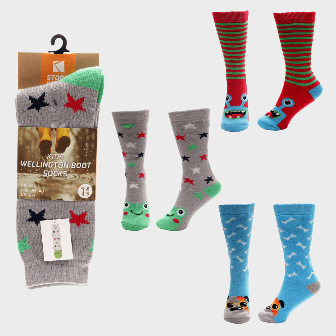 Childrens Wellington Boot Sock from You Know Who's