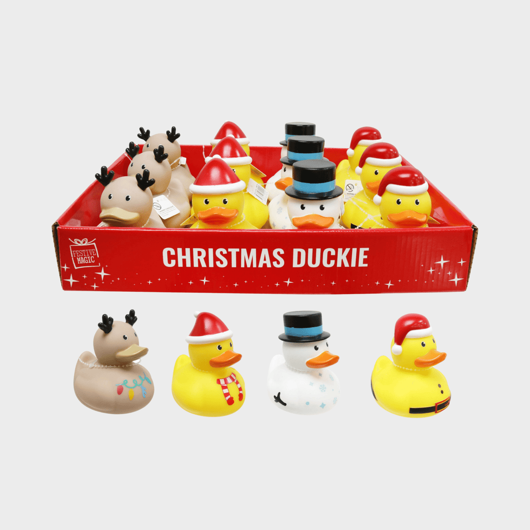 Christmas duck vinyl srt asst from You Know Who's