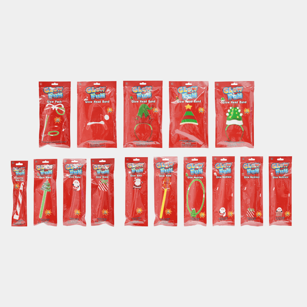 CHRISTMAS MEGA GLOW STICKS X 1 PACK from You Know Who's