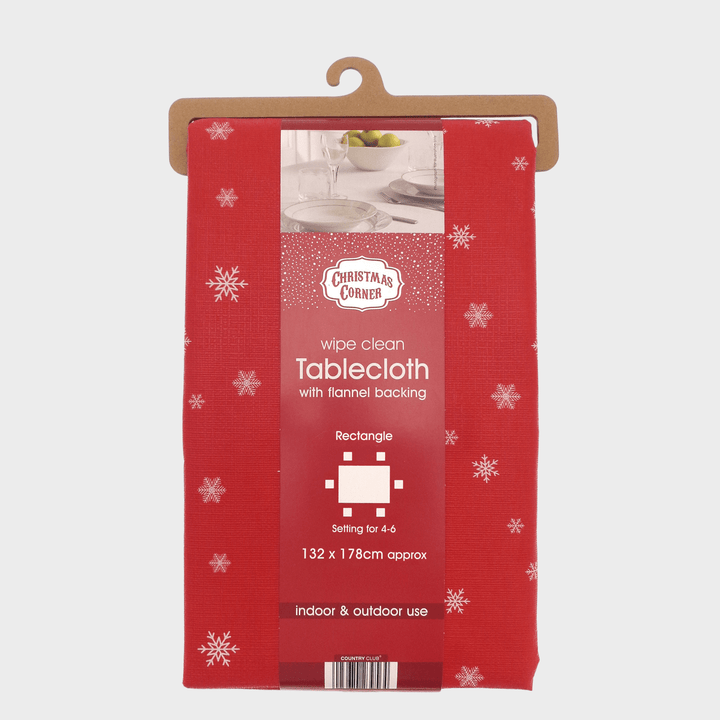 Christmas PEVA Tablecloth from You Know Who's