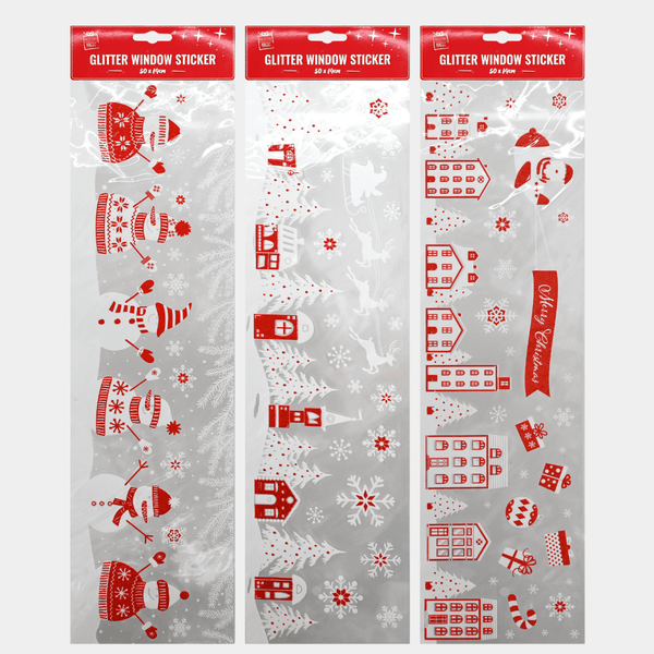 CHRISTMAS WINDOW STICKER x 1 from You Know Who's