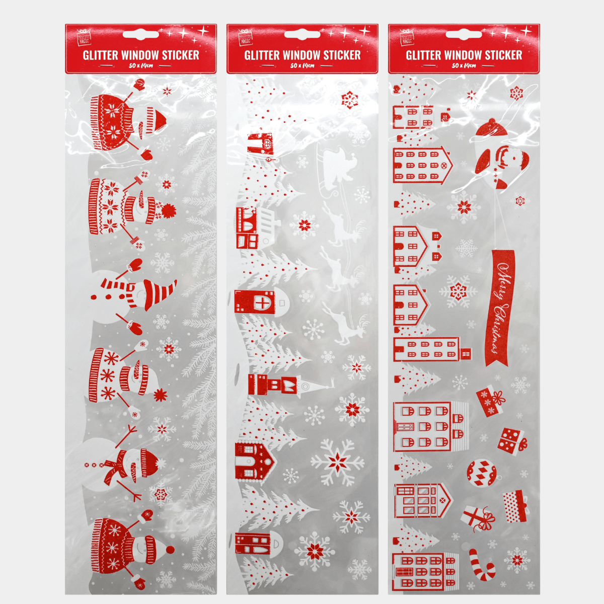 CHRISTMAS WINDOW STICKER x 1 from You Know Who's