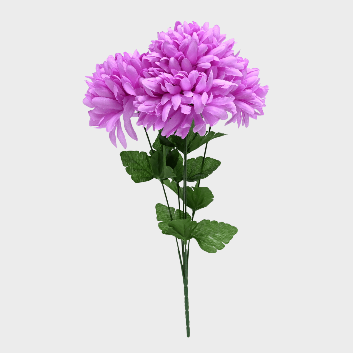 Chrysanthemum 5 Head 37cm Purple from You Know Who's