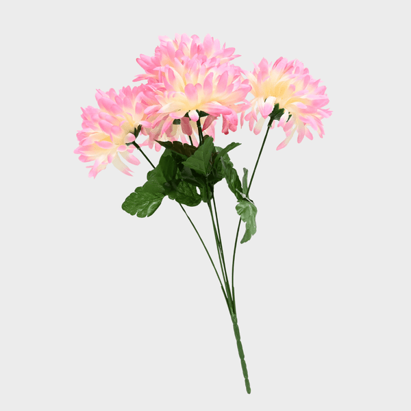 Chrysanthemum 5 Heads 37cm Pink from You Know Who's