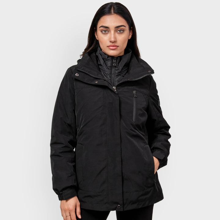 CK Black 3IN1 Water Resistant Coat from You Know Who's