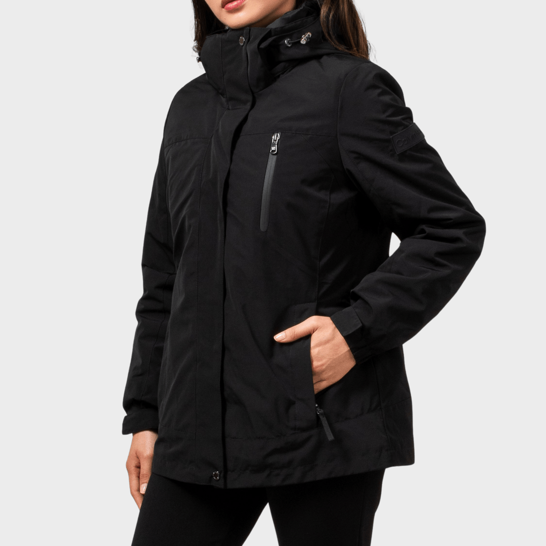 CK Black 3IN1 Water Resistant Coat from You Know Who's