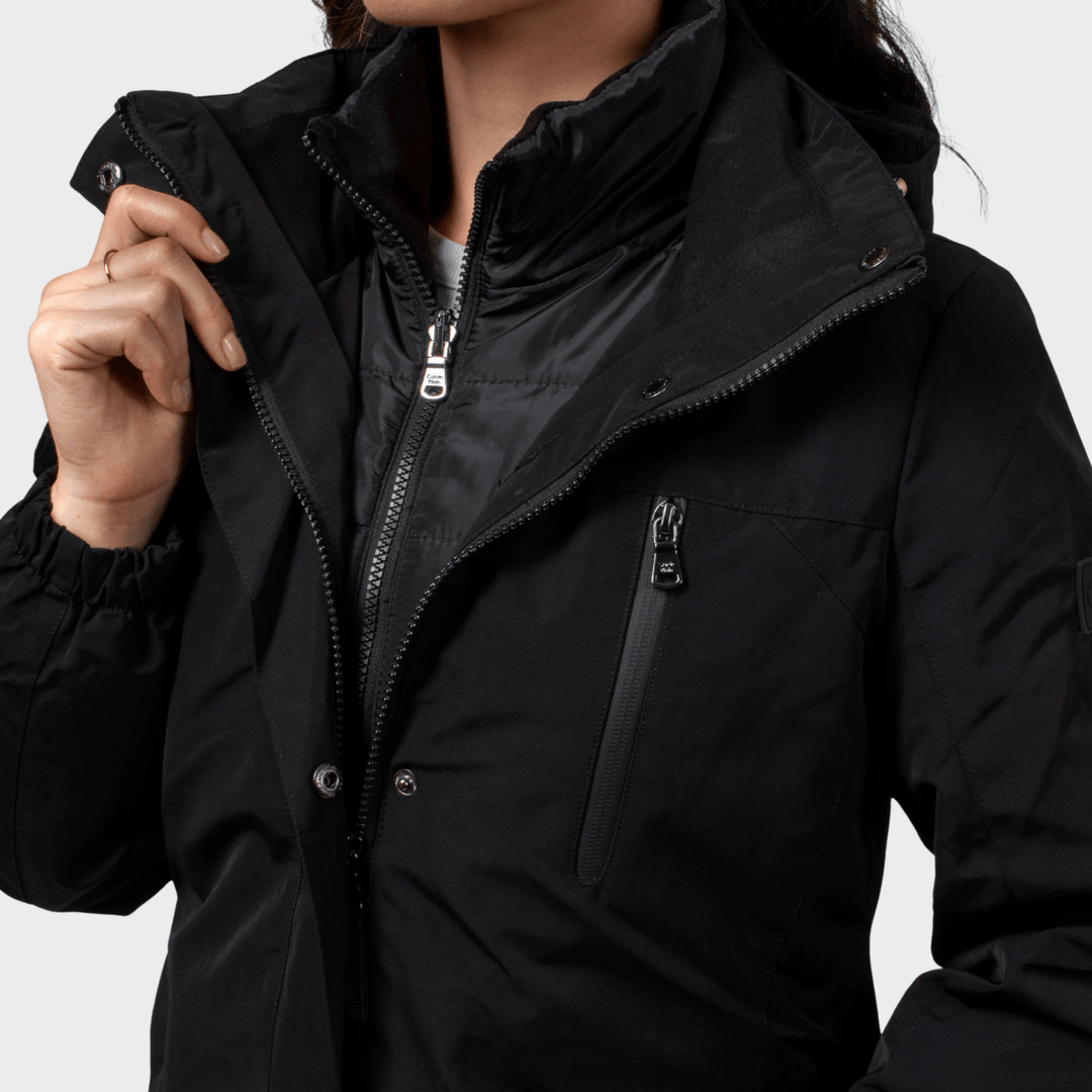 CK Black 3IN1 Water Resistant Coat from You Know Who's