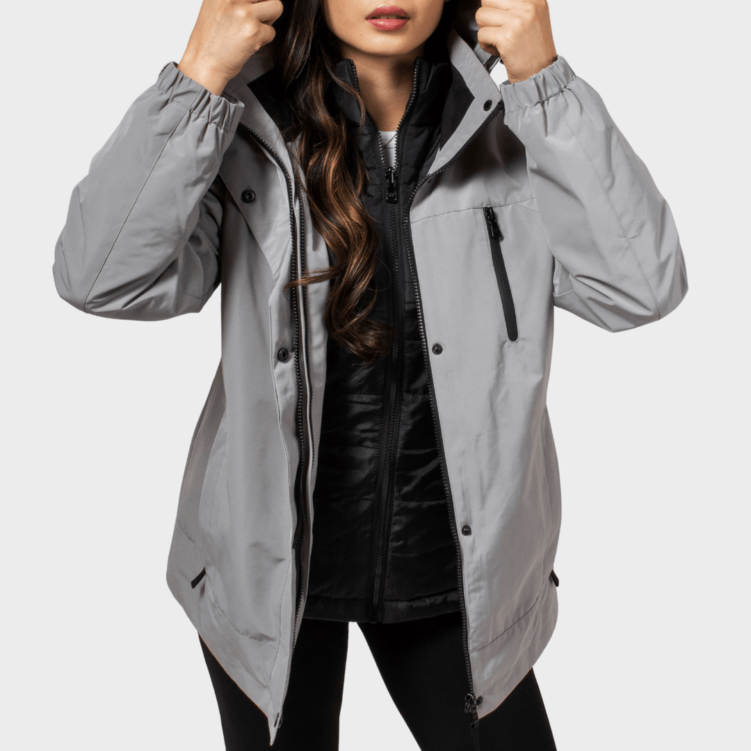 CK Grey 3IN1 Water Resistant Coat from You Know Who's