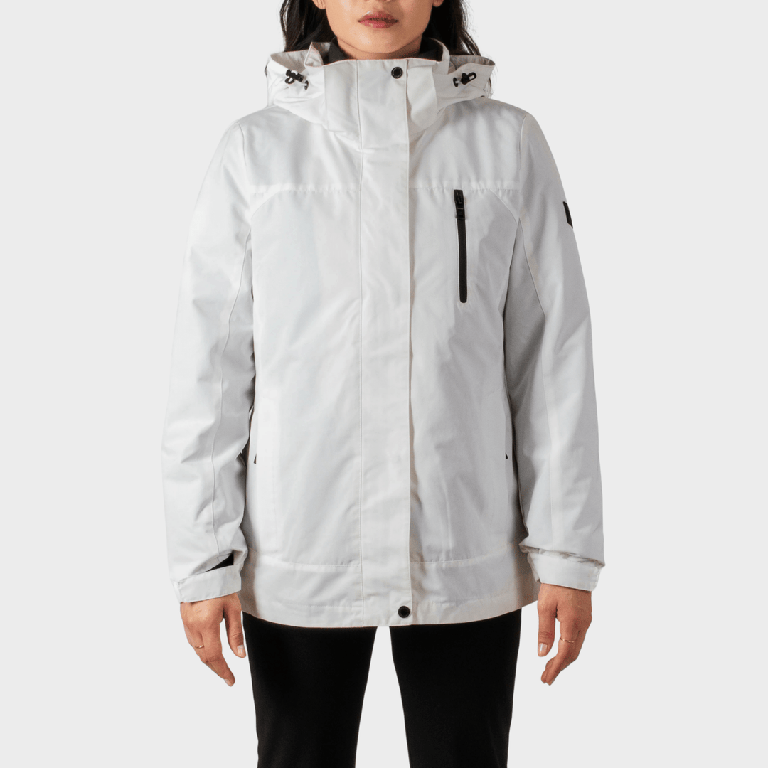 CK White 3IN1 Water Resistant Coat from You Know Who's