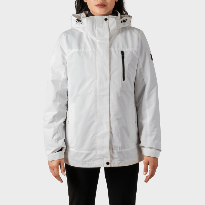 CK White 3IN1 Water Resistant Coat from You Know Who's