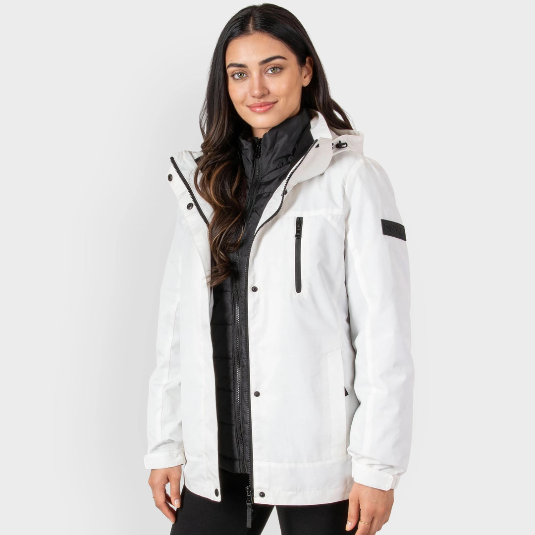 CK White 3IN1 Water Resistant Coat from You Know Who's