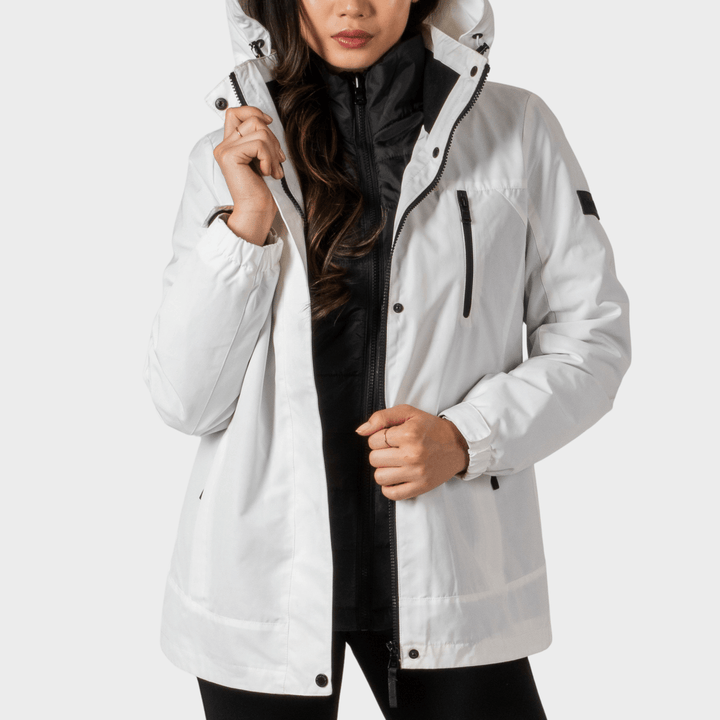 CK White 3IN1 Water Resistant Coat from You Know Who's